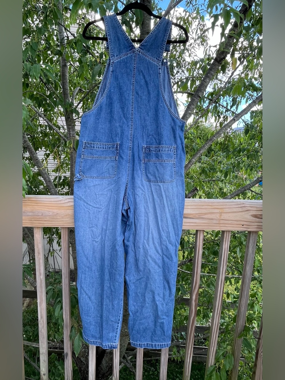Vintage Y2K Liz Claiborne Lizwear Denim Bib Overalls Size 12 - Picture 3 of 7
